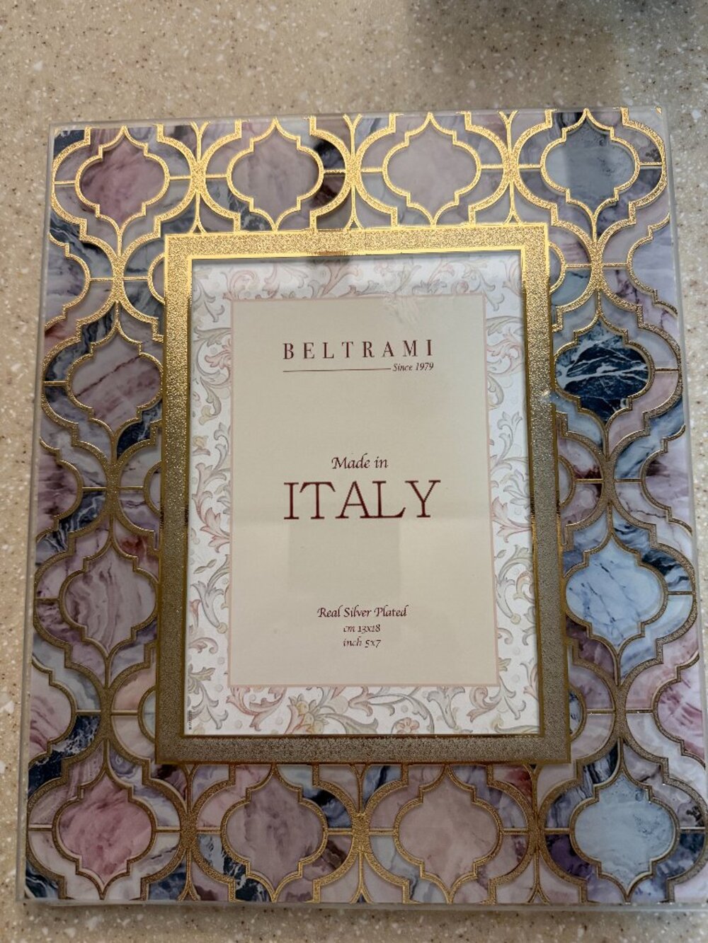 Glass Picture Frame 5x7 Brand New